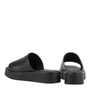 Vagabond Women's Danya Flatform Sandals in Black Leather - Getoutside Shoes