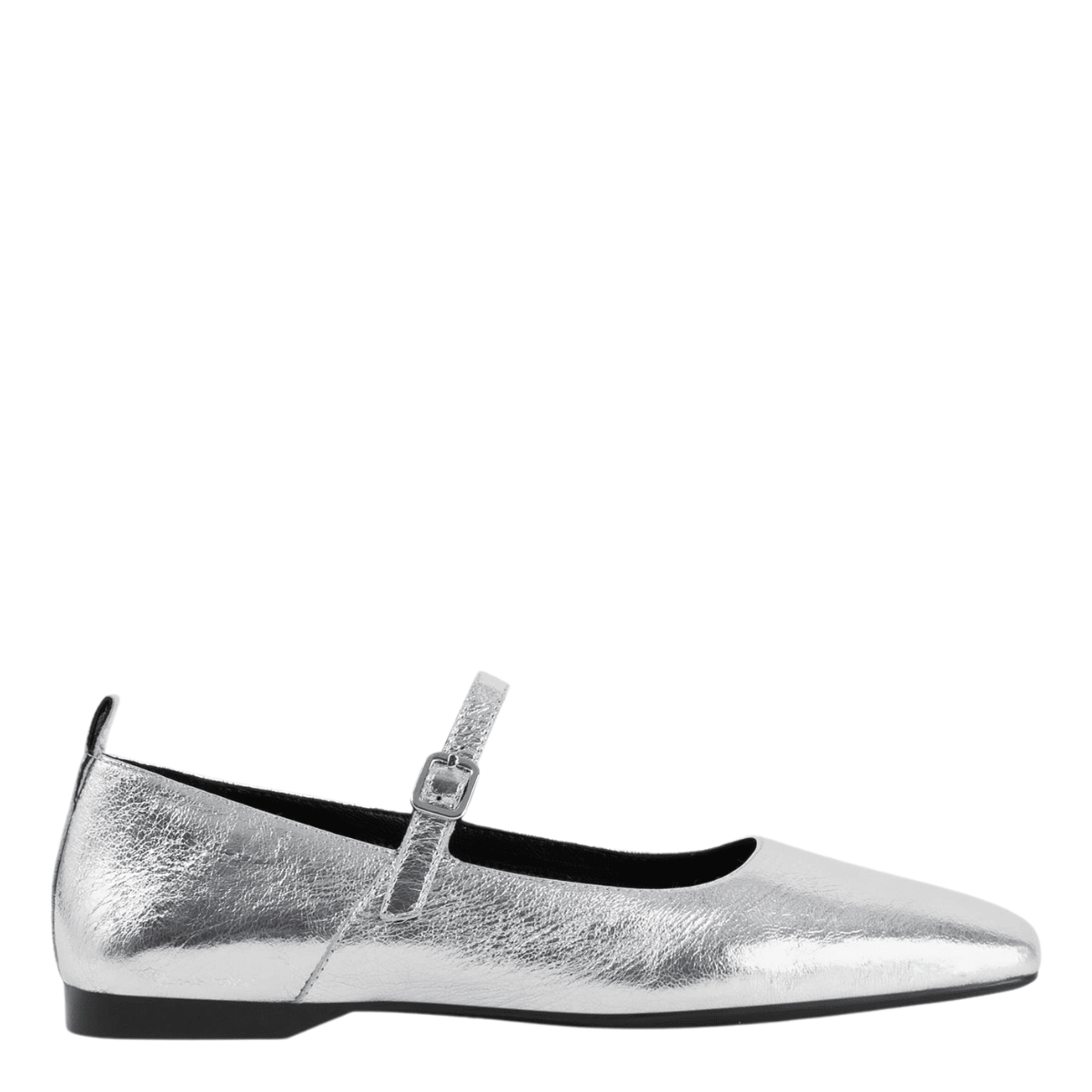 Vagabond Women's Delia Shoes in Silver Metallic Leather - Getoutside Shoes