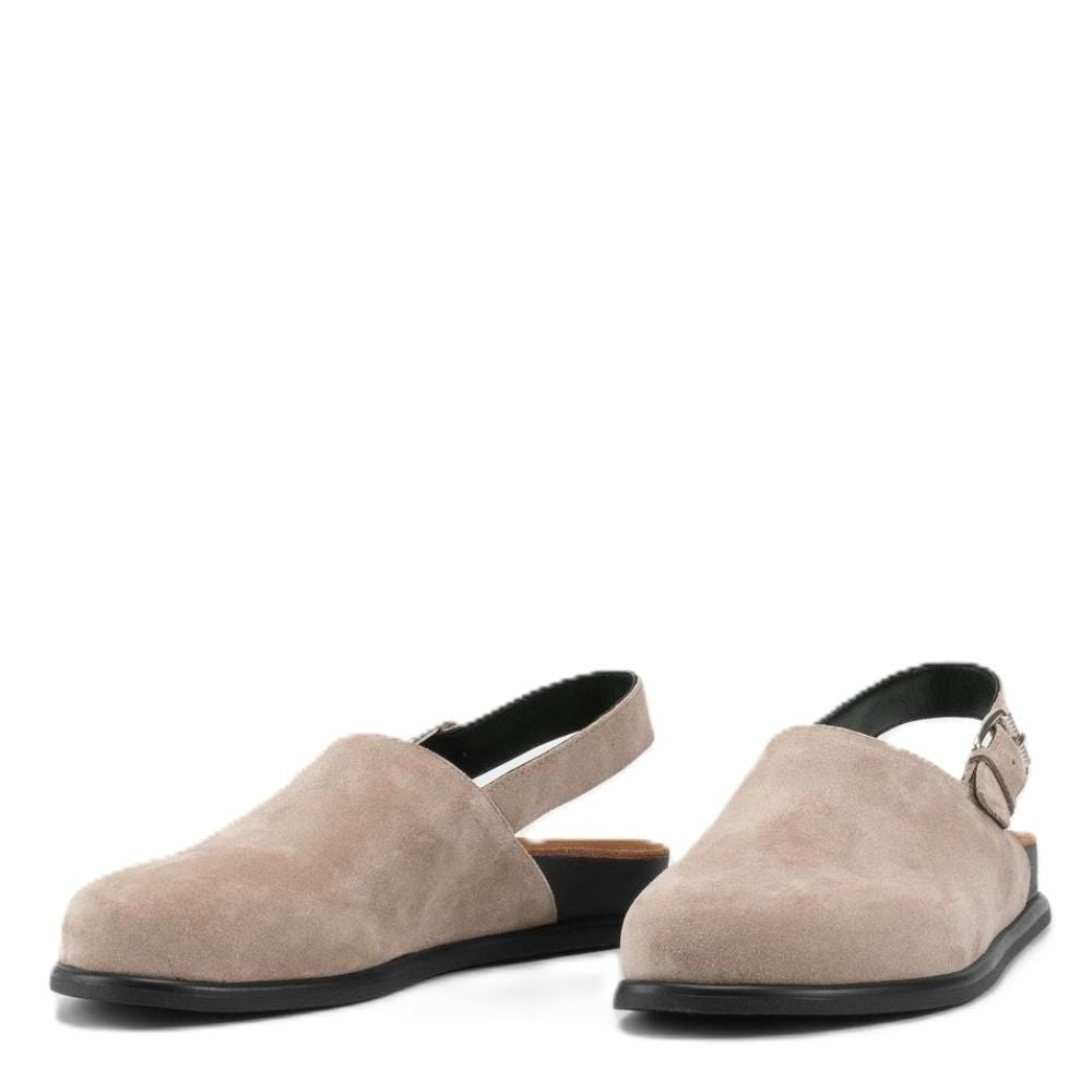 Vagabond Women's Effie Mules in Beige Suede - Getoutside Shoes
