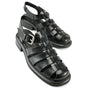 Vagabond Women's Ellis Sandals in Black Leather - Getoutside Shoes