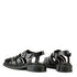 Vagabond Women's Ellis Sandals in Black Leather - Getoutside Shoes