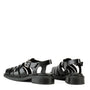 Vagabond Women's Ellis Sandals in Black Leather - Getoutside Shoes