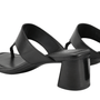 Vagabond Women's Evie Heeled Sandals in Black Leather - Getoutside Shoes