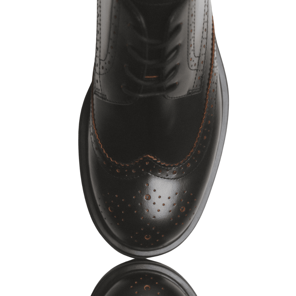 Vagabond Women's Freya Oxford in Black Contrast Edges - Getoutside Shoes