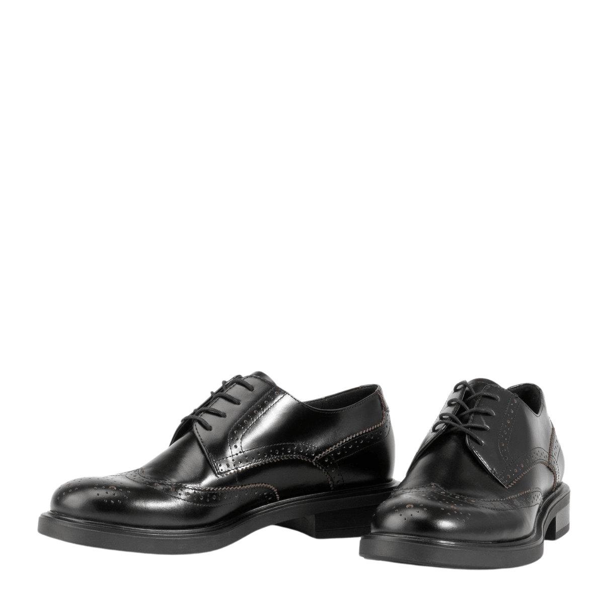 Vagabond Women's Freya Oxford in Black Contrast Edges - Getoutside Shoes