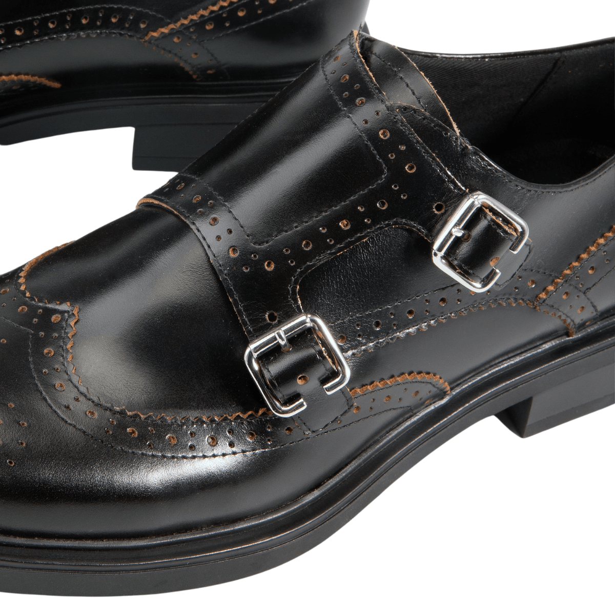 Vagabond Women's Freya Shoes in Black Contrast Edges