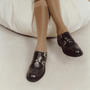 Vagabond Women's Freya Shoes in Black Contrast Edges - Getoutside Shoes