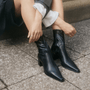 Vagabond Women's Giselle Boots in Black Leather/Comb - Getoutside Shoes