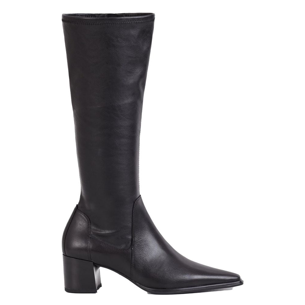 Vagabond Women's Giselle Tall Boots in Black Leather - Getoutside Shoes