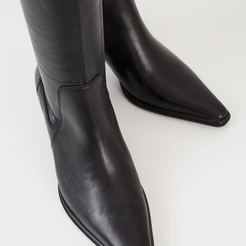 Vagabond Women's Giselle Tall Boots in Black Leather - Getoutside Shoes