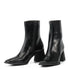 Vagabond Women's Hedda Ankle Boots in Black Patent Leather - Getoutside Shoes