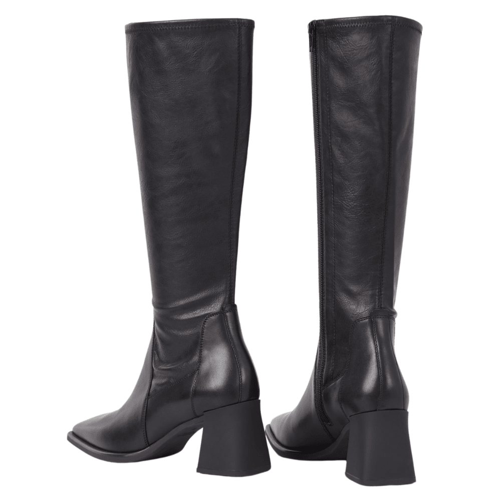 Vagabond Women's Hedda Tall Boots in Black Leather/Comb - Getoutside Shoes
