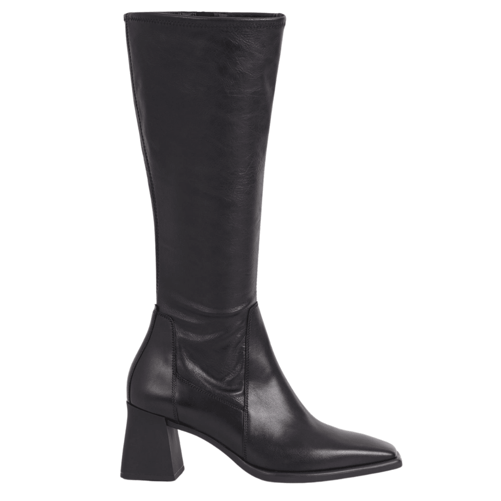 Vagabond Women's Hedda Tall Boots in Black Leather/Comb - Getoutside Shoes