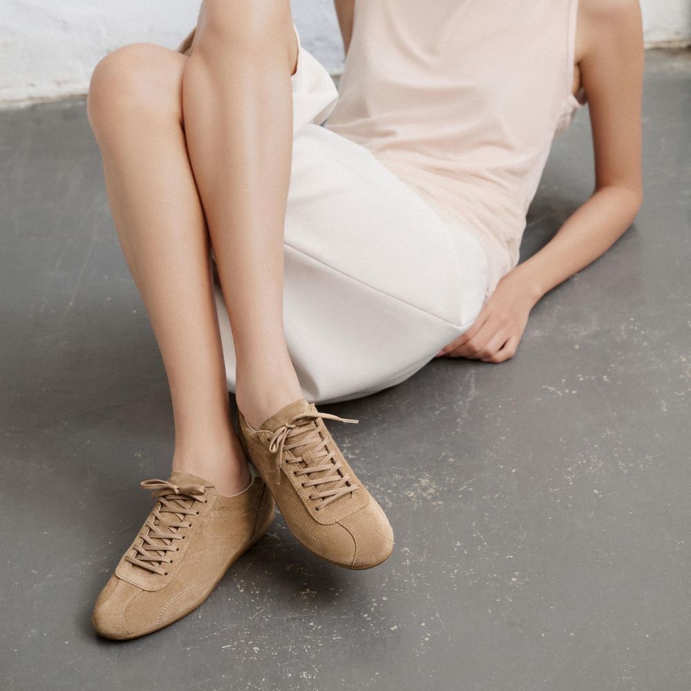 Vagabond Women's Hollie in Beige Suede - Getoutside Shoes