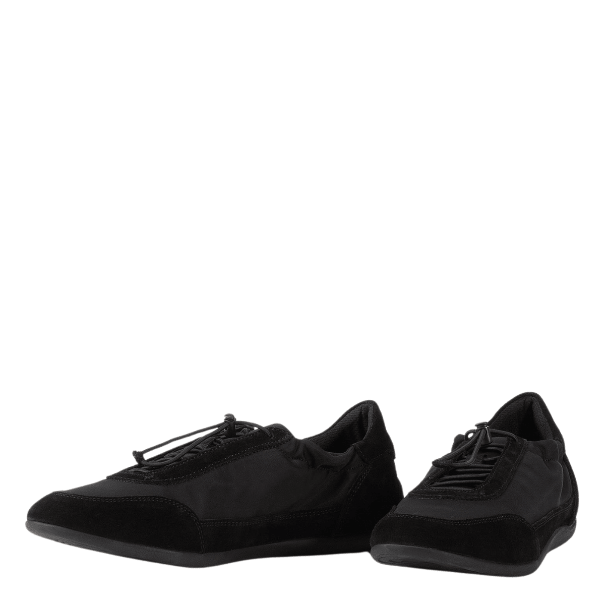 Vagabond Women's Hollie Sneakers in Black Suede/Textile - Getoutside Shoes
