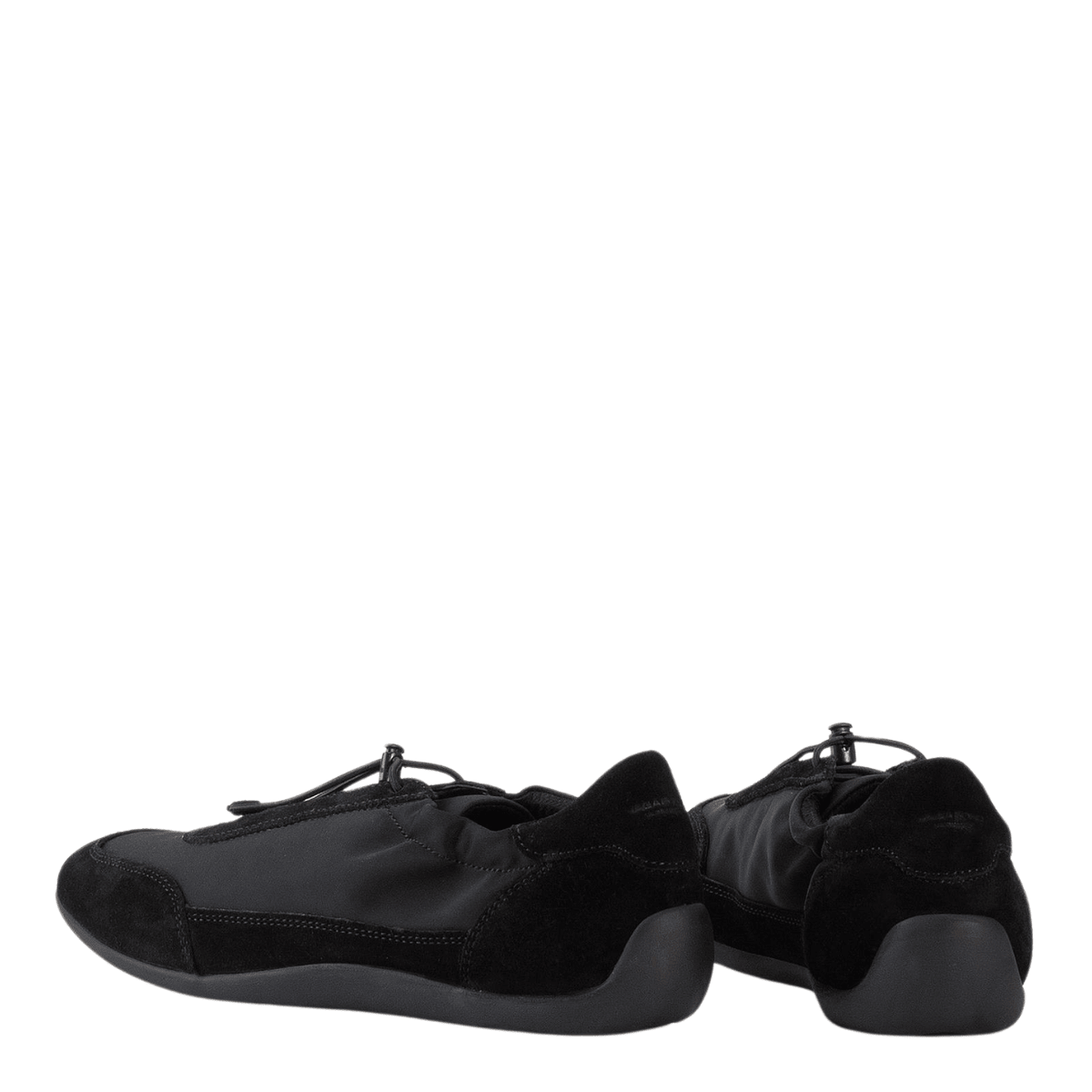 Vagabond Women's Hollie Sneakers in Black Suede/Textile - Getoutside Shoes