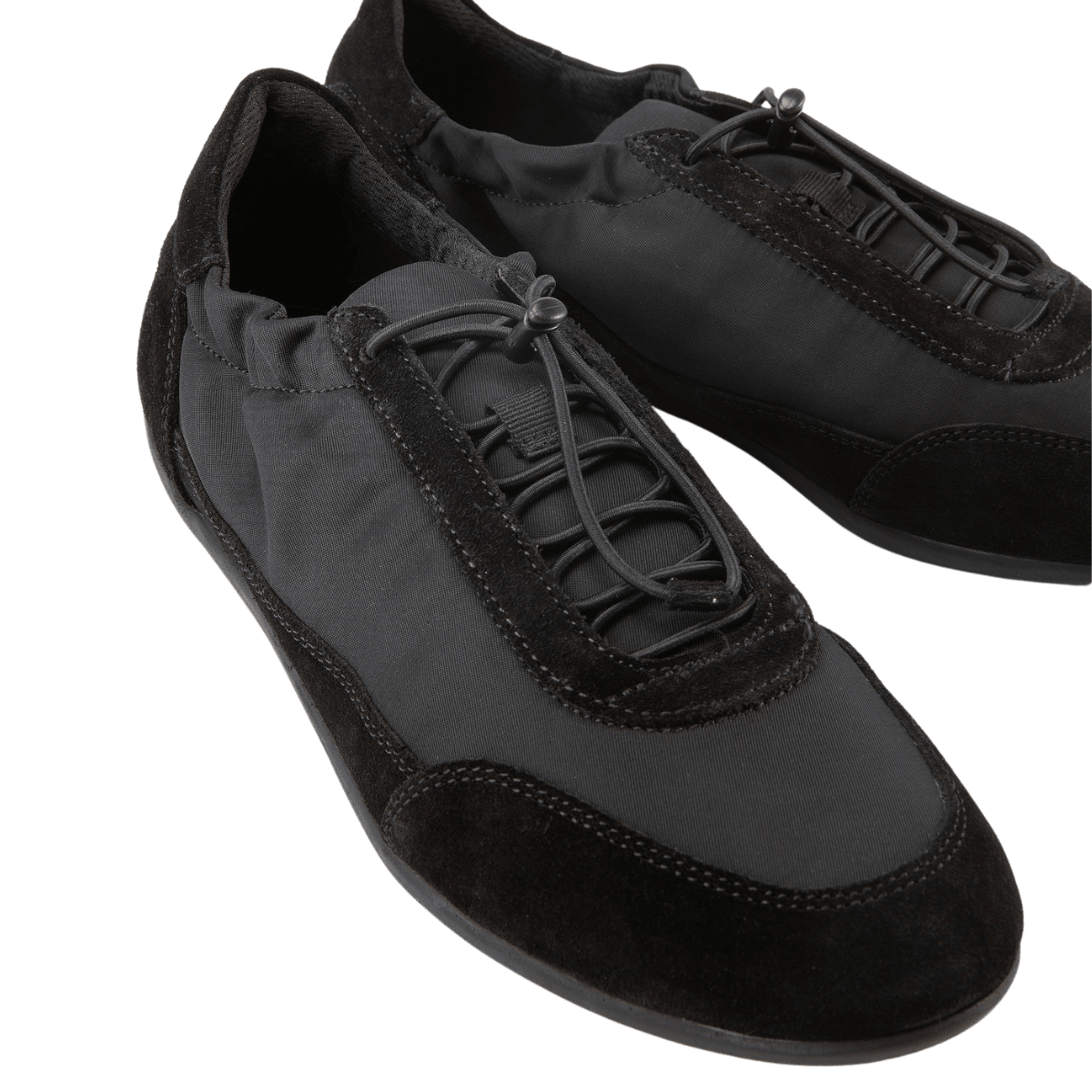 Vagabond Women's Hollie Sneakers in Black Suede/Textile - Getoutside Shoes