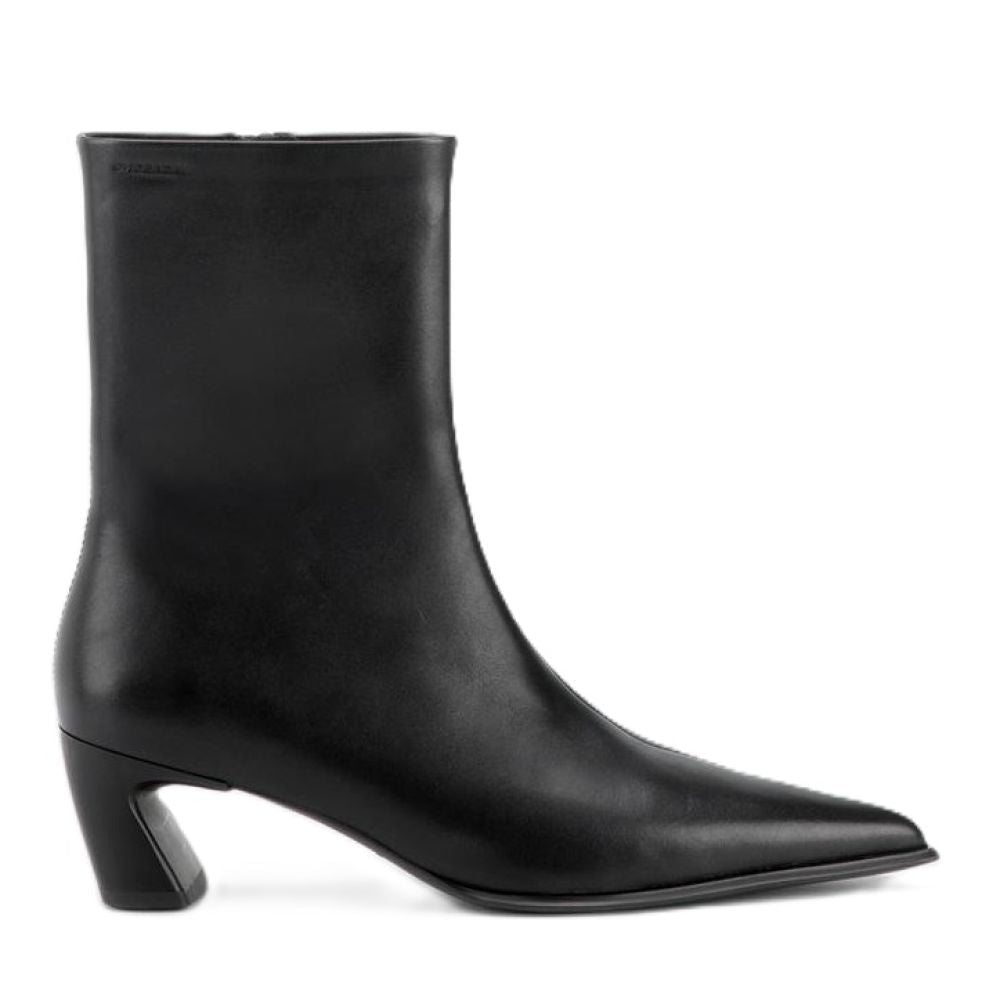 Vagabond Women's Ilona Ankle Boots in Black Leather - Getoutside Shoes