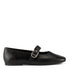Vagabond Women's Jolin Ballet Flats in Black Leather - Getoutside Shoes