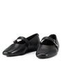 Vagabond Women's Jolin Ballet Flats in Black Leather - Getoutside Shoes