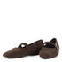 Vagabond Women's Jolin Ballet Flats in Dark Brown Suede - Getoutside Shoes