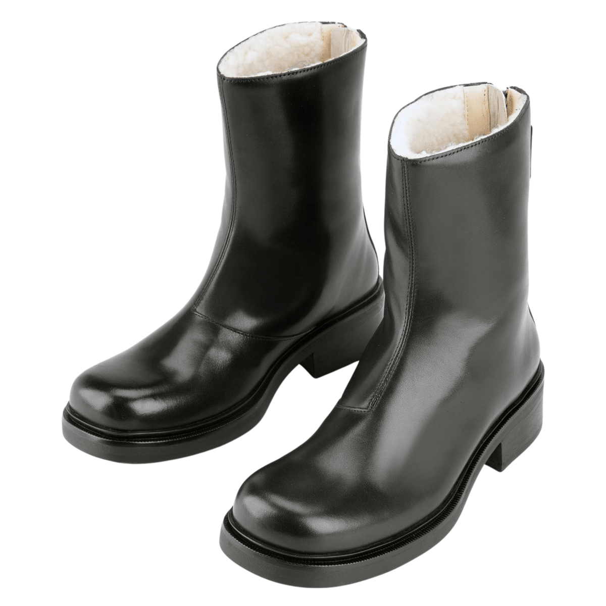 Vagabond Women's Karlie Lined Boots in Black Leather - Getoutside Shoes