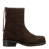 Vagabond Women's Karlie Lined Boots in Dark Brown Suede - Getoutside Shoes