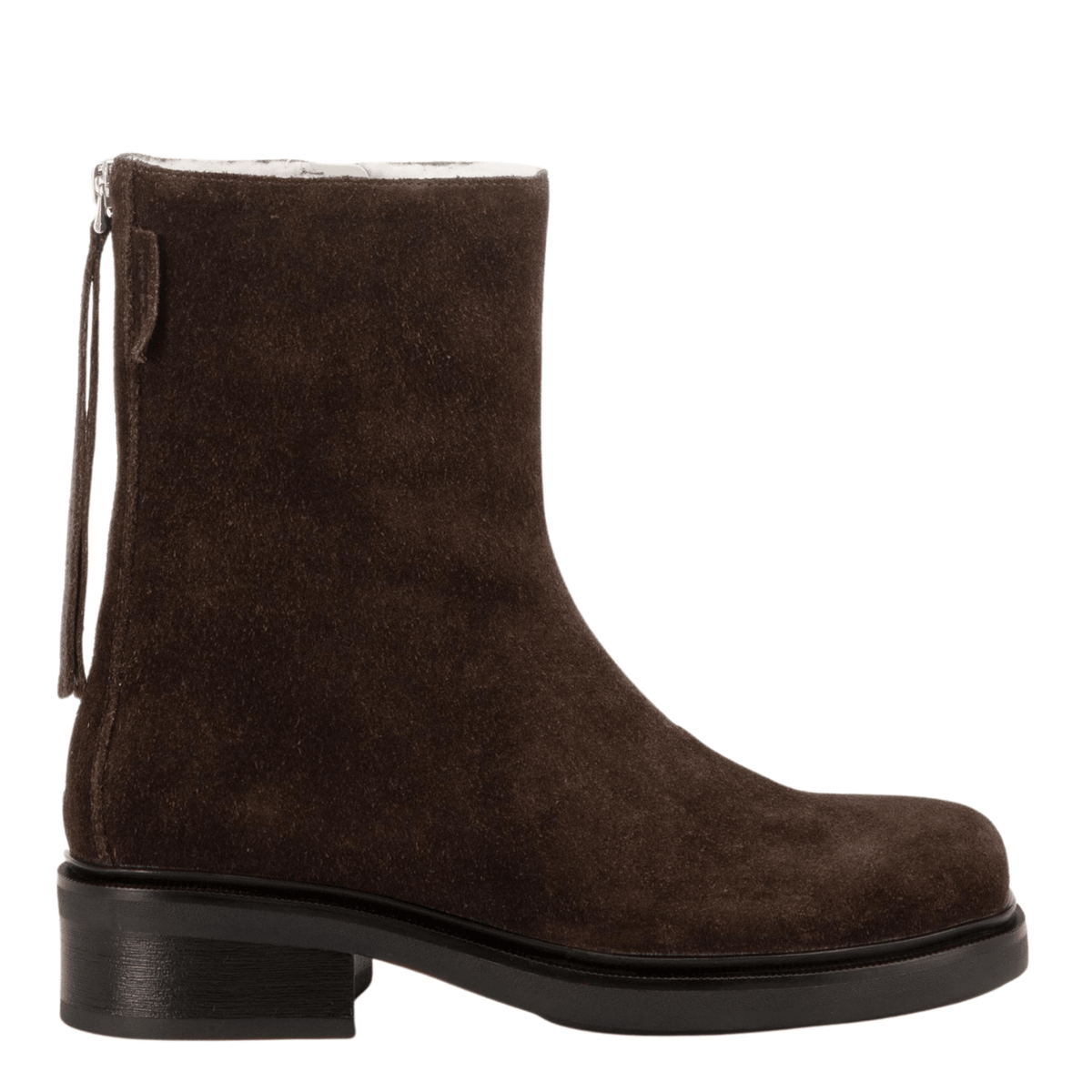 Vagabond Women's Karlie Lined Boots in Dark Brown Suede - Getoutside Shoes