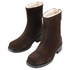 Vagabond Women's Karlie Lined Boots in Dark Brown Suede - Getoutside Shoes
