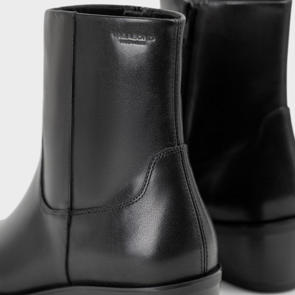 Vagabond Women's Kelsey Boots in Black Leather - Getoutside Shoes