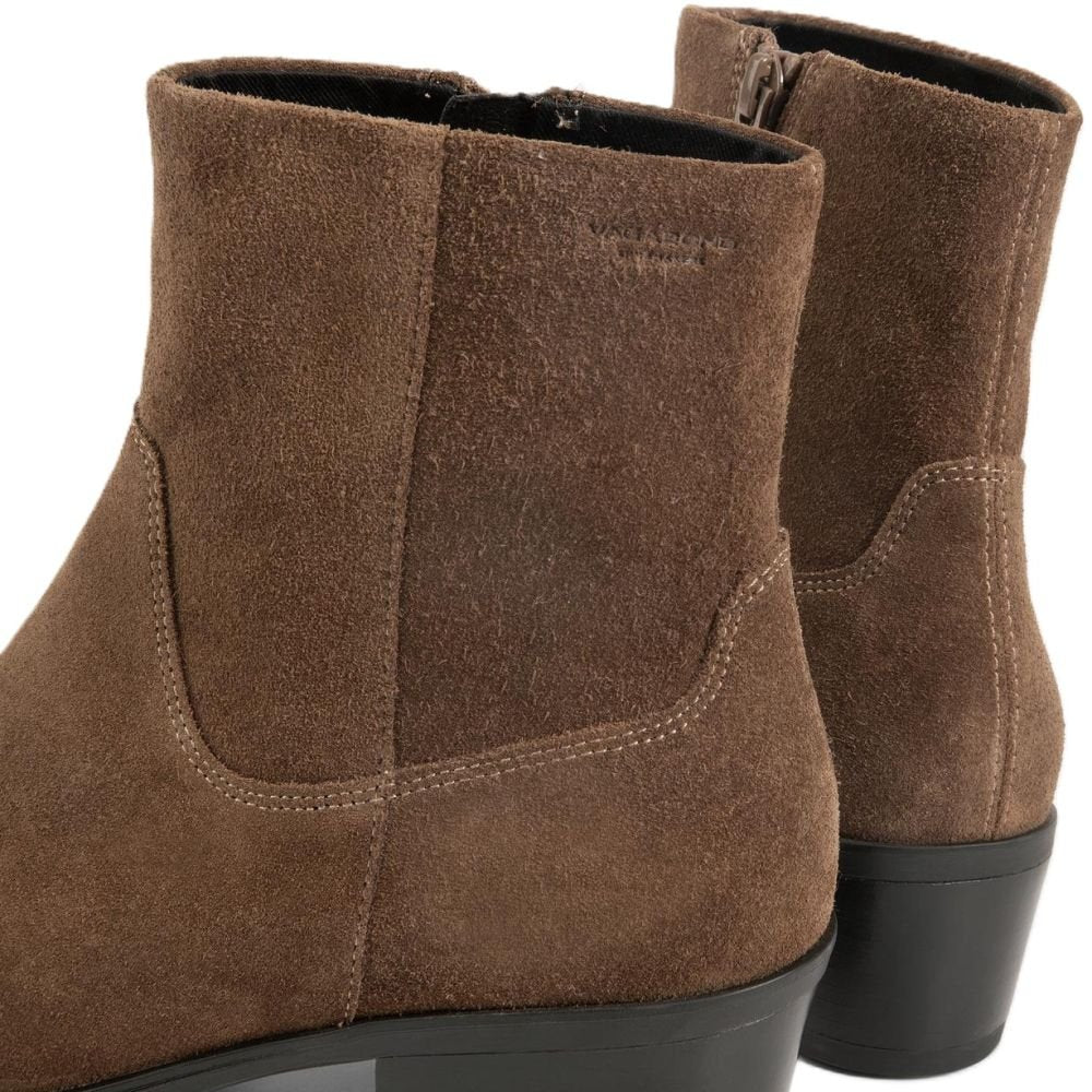 Vagabond Women's Kelsey Boots in Brown Suede - Getoutside Shoes