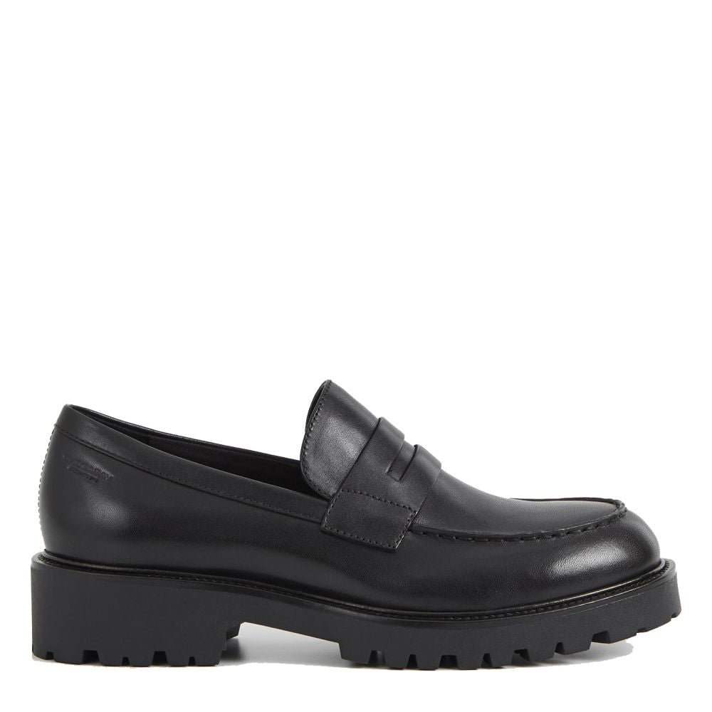 Vagabond Women's Kenova Loafer in Black Leather - Getoutside Shoes