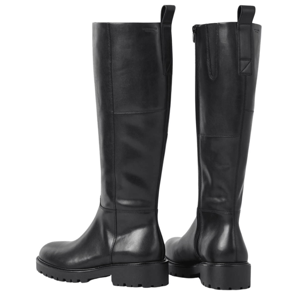 Vagabond Women's Kenova Tall Boots in Black Leather - Getoutside Shoes