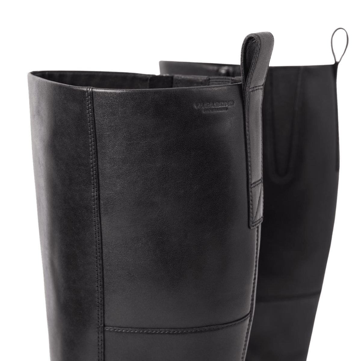 Vagabond Women's Kenova Tall Boots in Black Leather - Getoutside Shoes