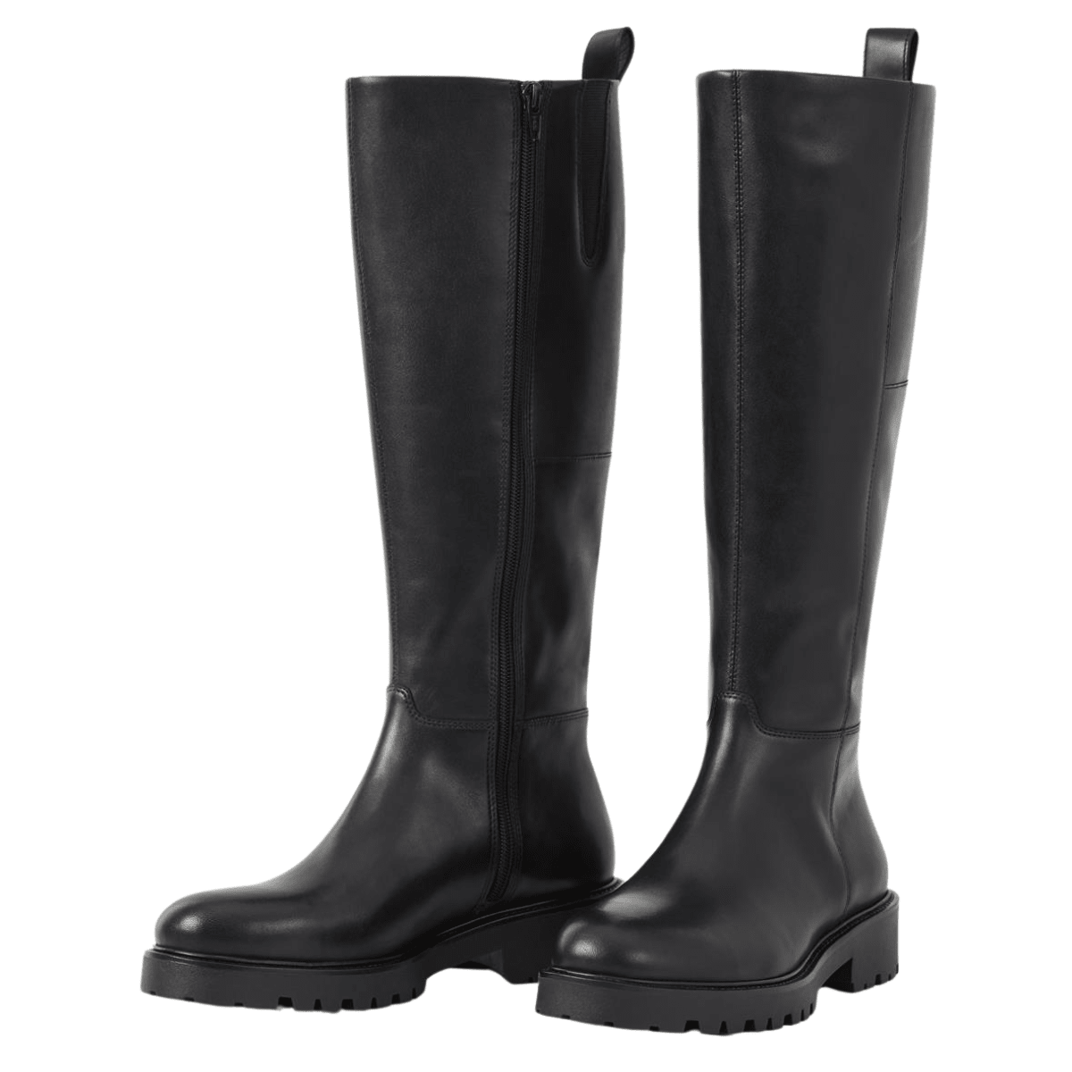 Vagabond Women's Kenova Tall Boots in Black Leather - Getoutside Shoes