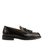 Vagabond Women's Linn Tassle Loafers in Black Leather/Hair - On - Leather - Getoutside Shoes