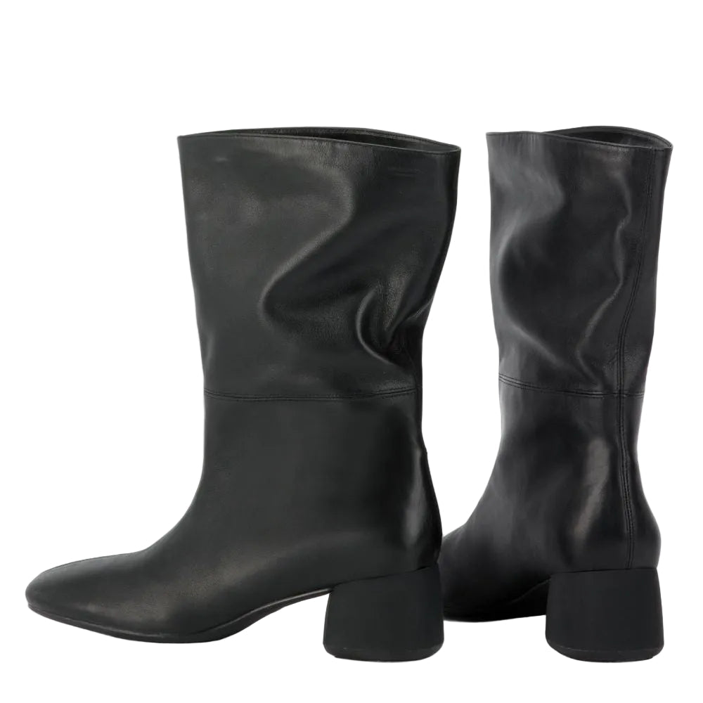Vagabond Women's Livia Boots in Black Leather - Getoutside Shoes