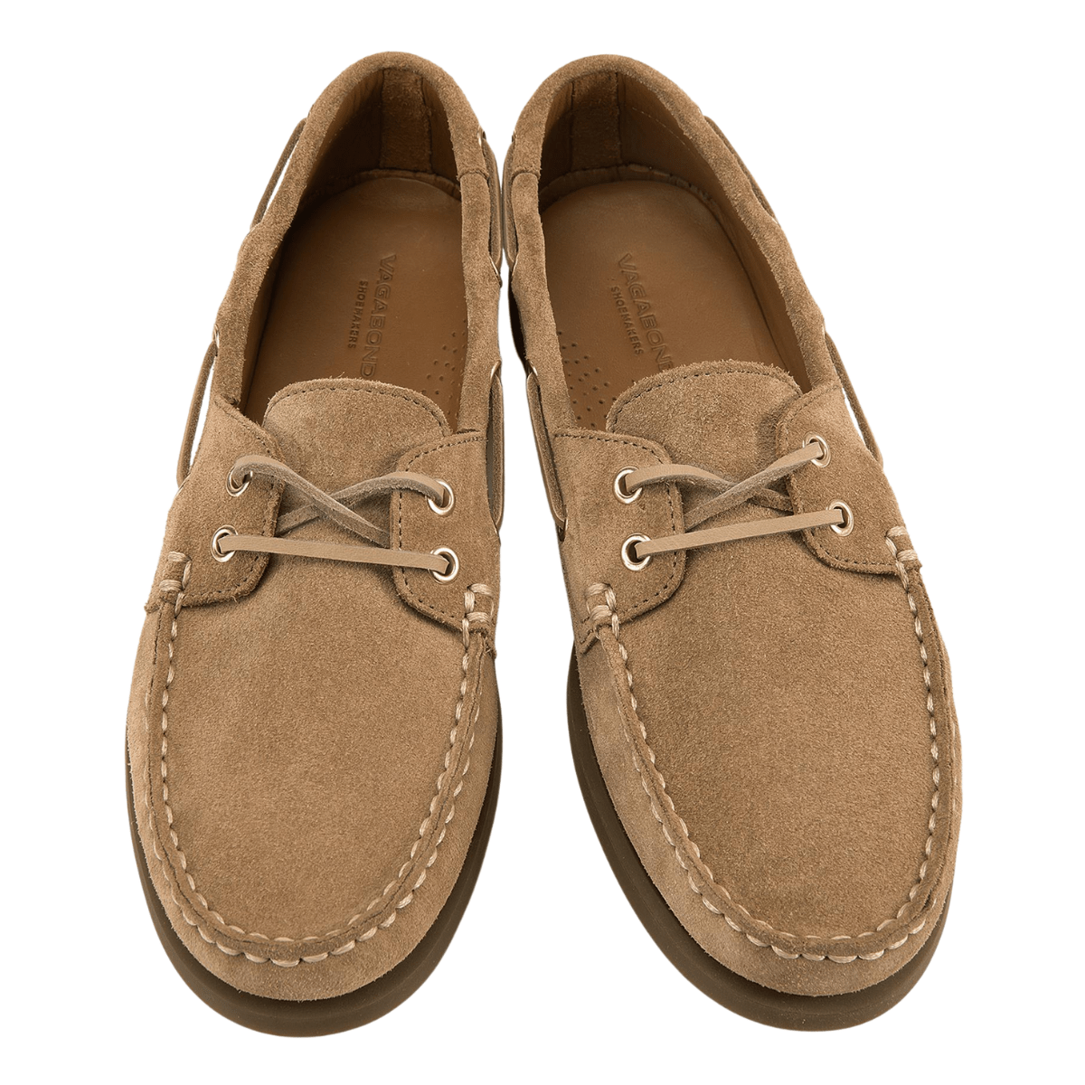 Vagabond Women's Loui W Shoes in Beige Suede - Getoutside Shoes