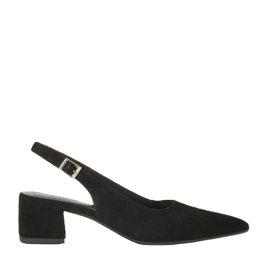 Vagabond Women's Marta Pumps in Black Suede - Getoutside Shoes