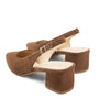 Vagabond Women's Marta Pumps in Brown Suede - Getoutside Shoes
