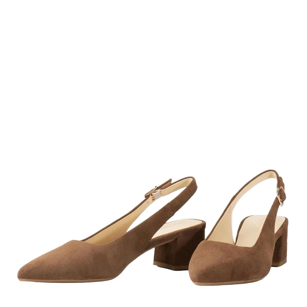 Vagabond Women's Marta Pumps in Brown Suede - Getoutside Shoes