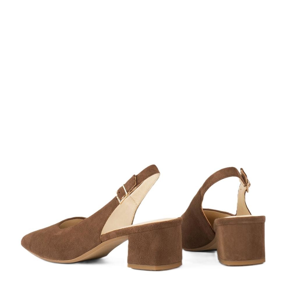Vagabond Women's Marta Pumps in Brown Suede - Getoutside Shoes