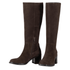 Vagabond Women's Meryl Tall Boots in Dark Brown Suede - Getoutside Shoes