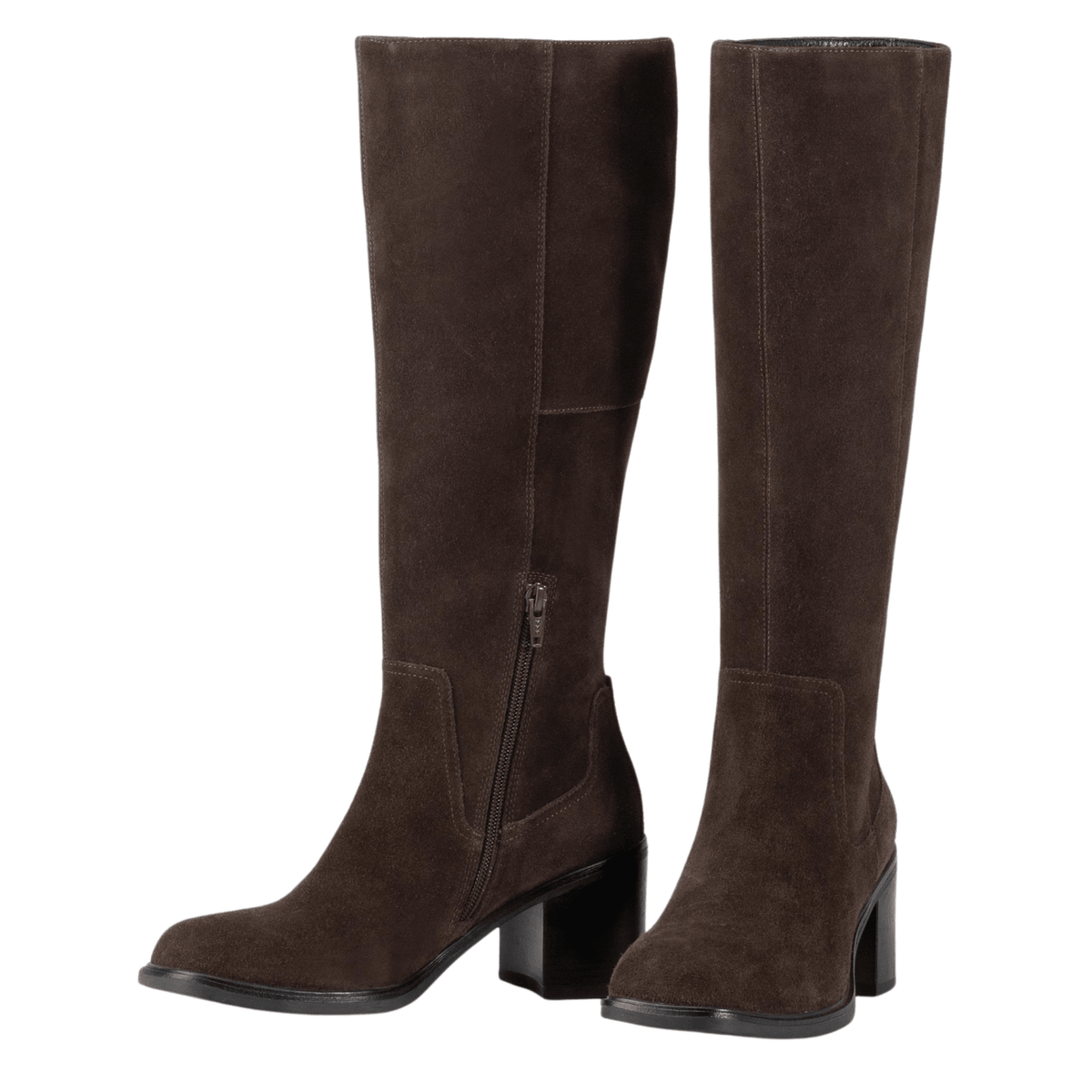 Vagabond Women's Meryl Tall Boots in Dark Brown Suede - Getoutside Shoes