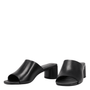 Vagabond Women's Piper Mules in Black Leather - Getoutside Shoes