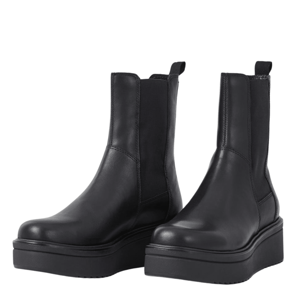 Vagabond Women's Tara Boots in Black Leather - Getoutside Shoes