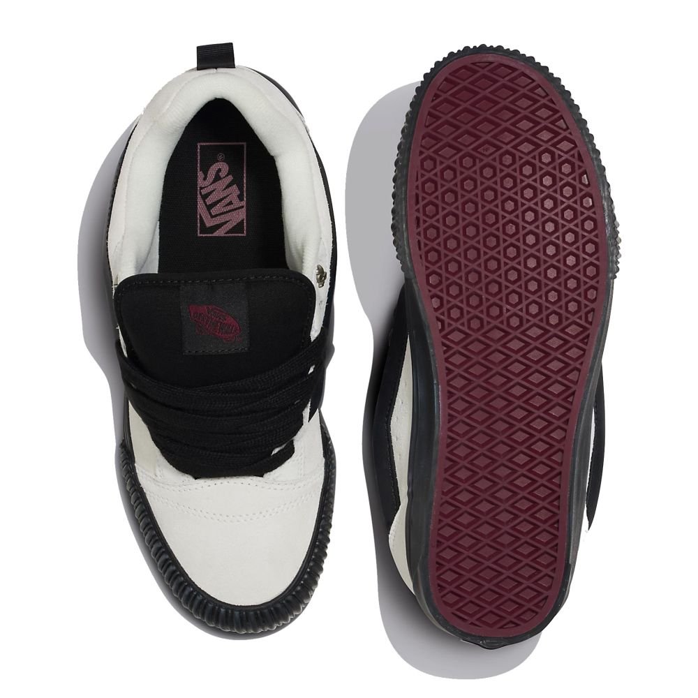 Vans Knu Skool Halloween In the Shadows in White/Black - Getoutside Shoes
