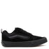 Vans Knu Skool in Black/Black - Getoutside Shoes