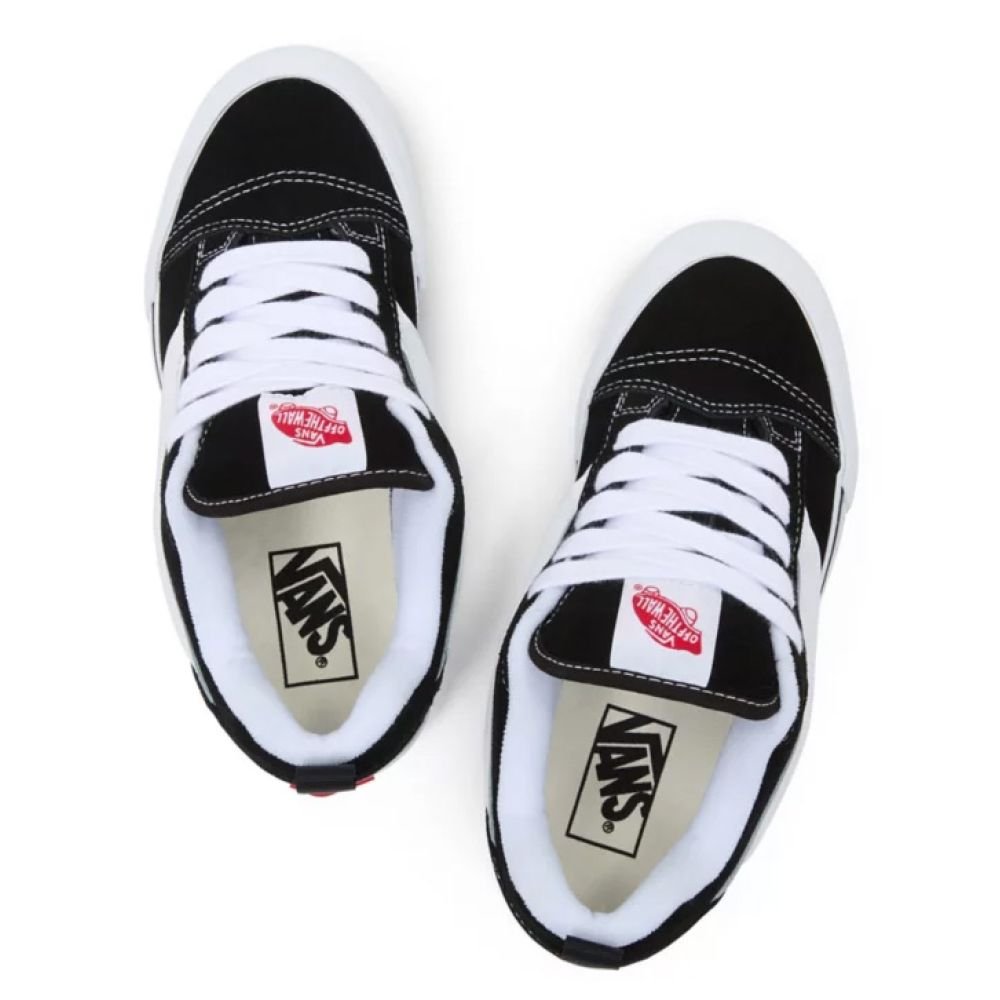 Vans Knu Skool in Black/True White - Getoutside Shoes