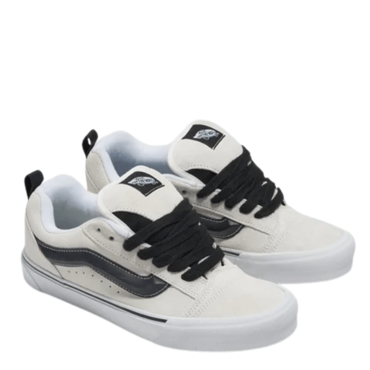 Vans Knu Skool in Cream/Black - Getoutside Shoes